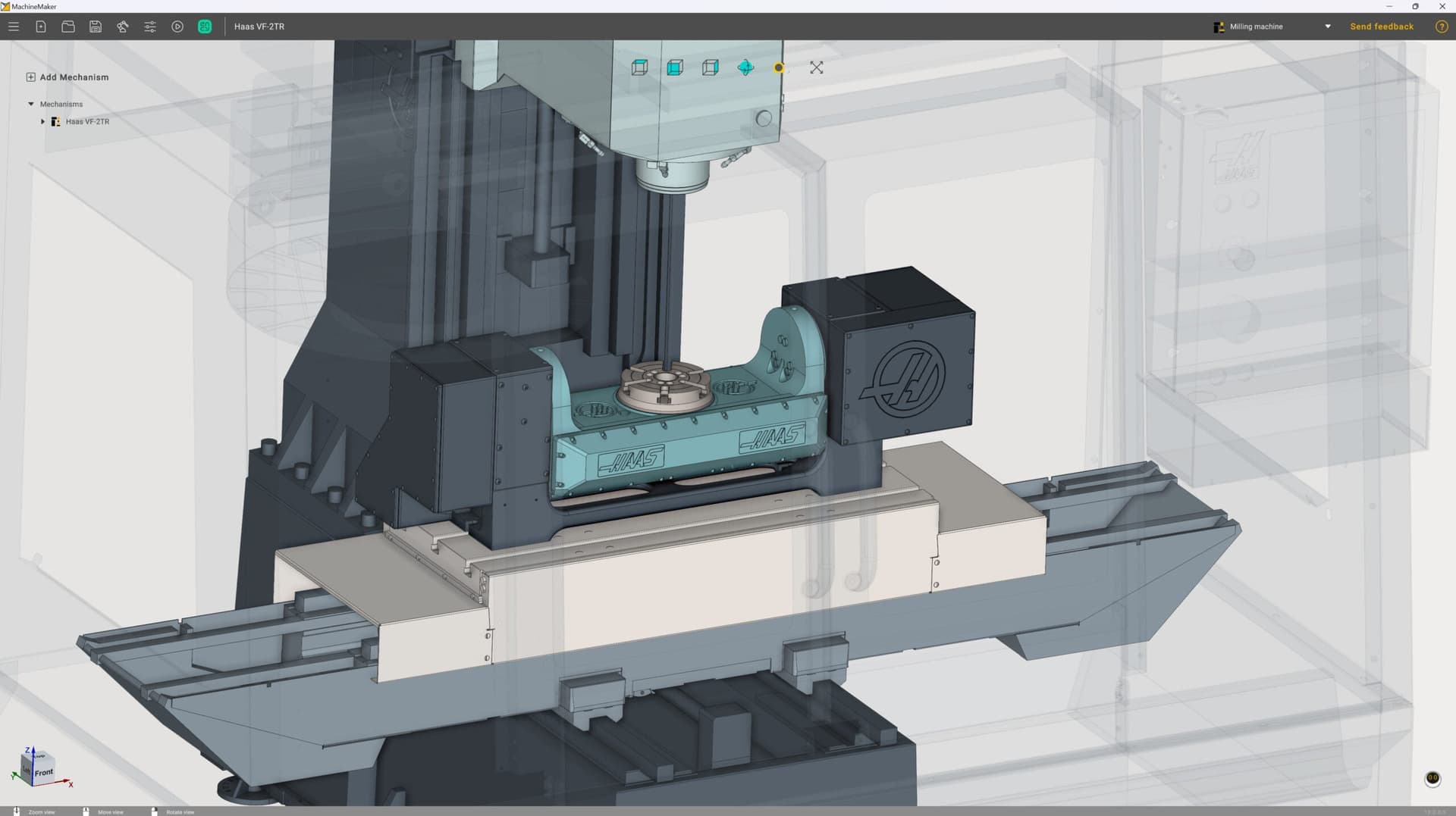 Build virtual CNC machines