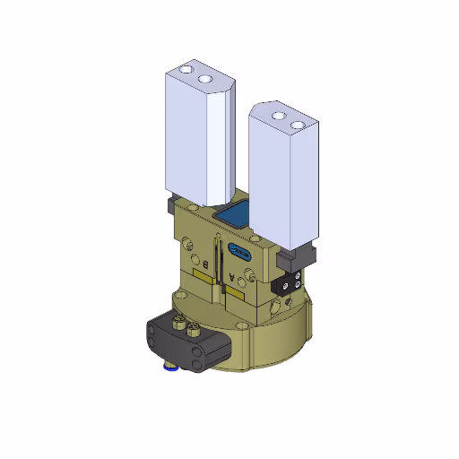 Composite end effector SCHUNK Pneumatic 2-finger parallel gripper