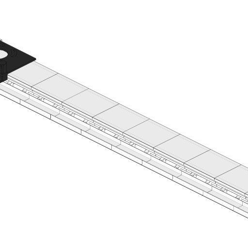 Rail ABB IRBT 6004 Double 10m