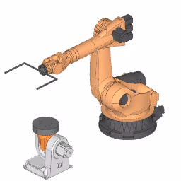 Assembly KUKA Kuka KR150 for hotwire