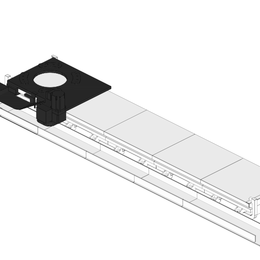 Rail ABB IRBT 6004 Double 5m