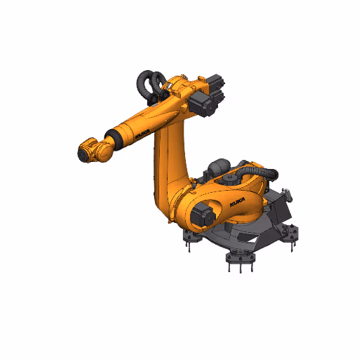 Industrial Robot KUKA KR 180 R3500 K ultra
