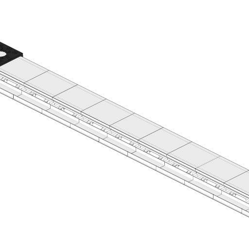 Rail ABB IRBT4004_Double 10m