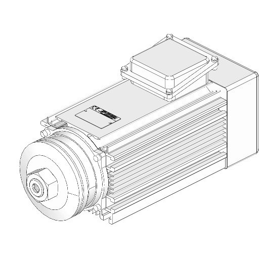 End effector TEKNOMOTOR TeknoMotor C71/80-C-SB-BT-7.5kW-LH