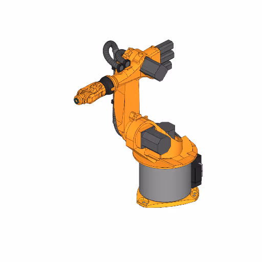 Industrial Robot KUKA KR 6-2 (slim version)
