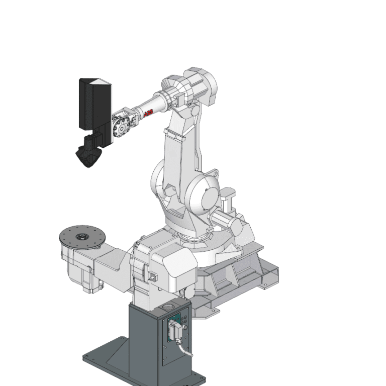 Assembly ABB IRB 2400/16 Meltio additive cell