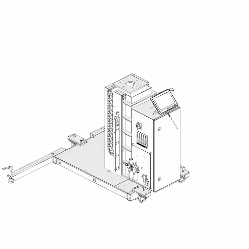 Rail FAIRINO Palletizing Workstation-Lifting Column