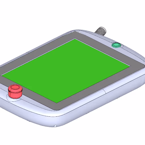 Fixed object HANS Teach Pendant Shell