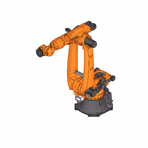 Industrial Robot KUKA KR 480 R3400-2 F