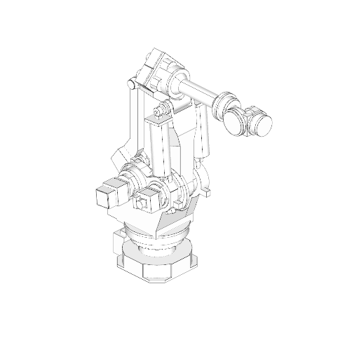 Flexible Heavy-Duty Industrial Robot KAWASAKI MX700N-D