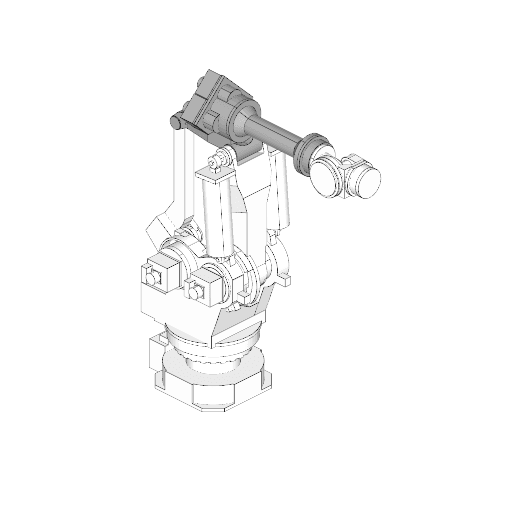 Flexible Heavy-Duty Industrial Robot KAWASAKI MX500N-D