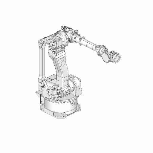 Flexible Heavy-Duty Industrial Robot KAWASAKI ZX200S-B