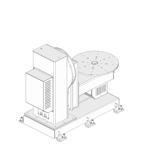 Positioner CRP WB2L two-axis positioner