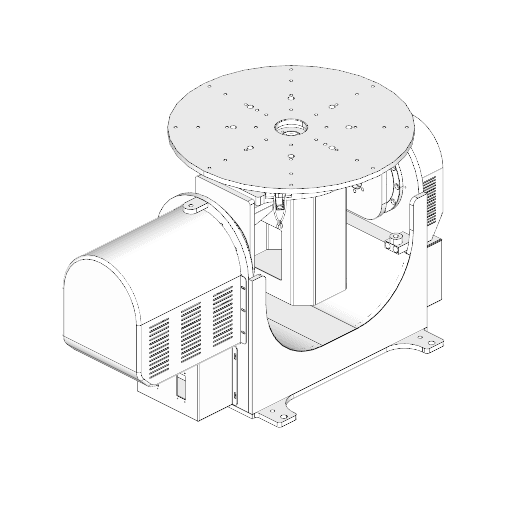 Positioner CRP WB2S two-axis positioner