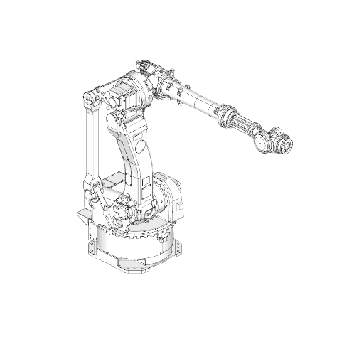 Flexible Heavy-Duty Industrial Robot KAWASAKI ZX130L-B