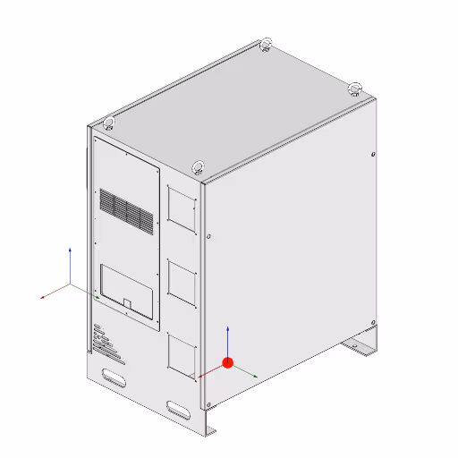 Fixed object ESTUN 2.5 Gen Cabinet - FCE