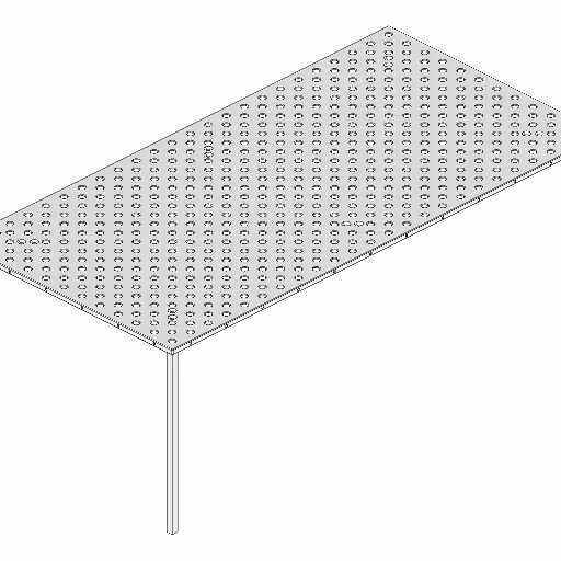 Table SIEGMUND Basic 8.7 - 2400x1200x25 Plasma nitrided