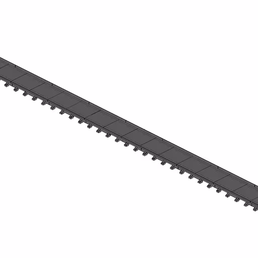 Rail ABB IRBT7004 Mirrored 20m