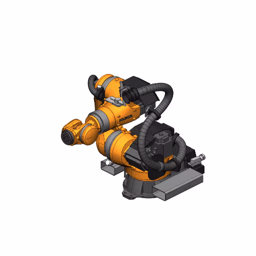 Industrial Robot KUKA KR 160 R1570 nano