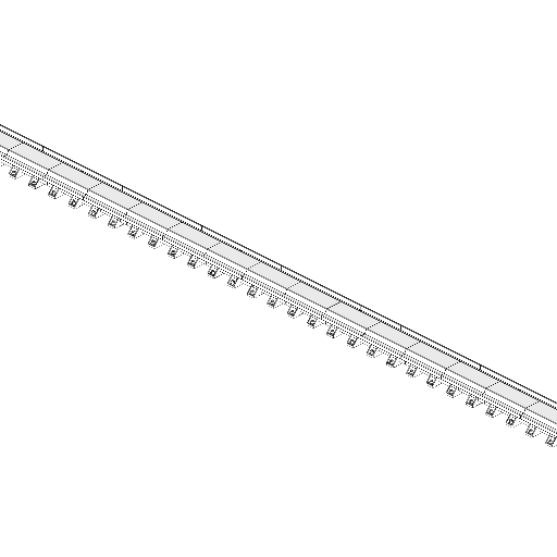 Rail ABB IRBT 2005 DBL IRB INT-EXT Chain 19m