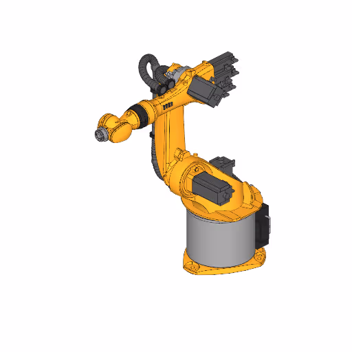 Industrial Robot KUKA KR 16-3 (slim version)