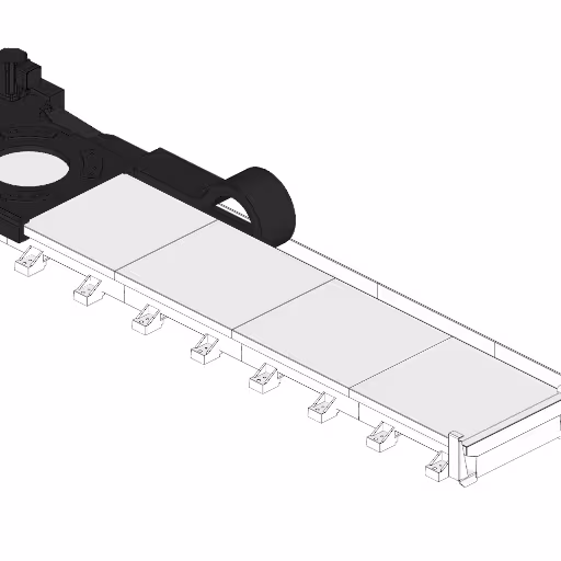 Rail ABB IRBT6004 Mirrored 5m