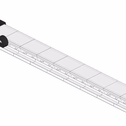 Rail ABB IRBT7004_Standard 10m