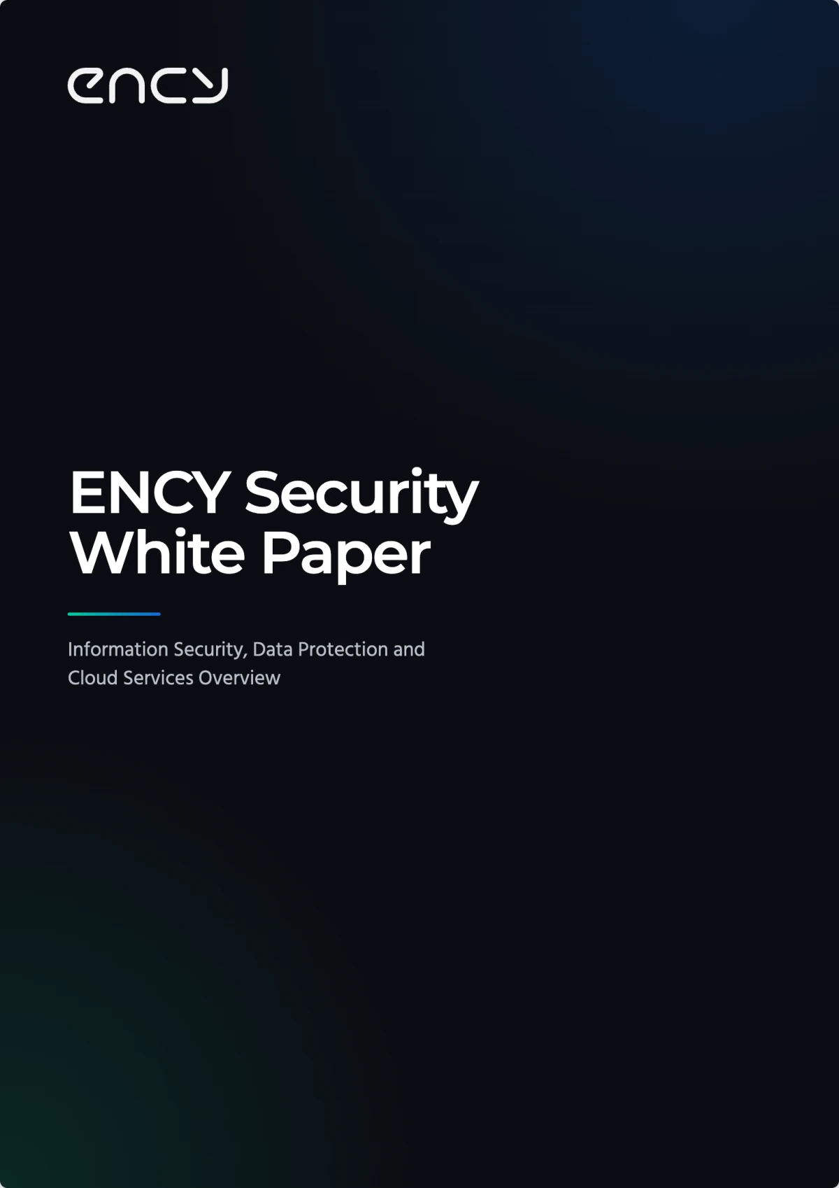 ENCY Security White Paper