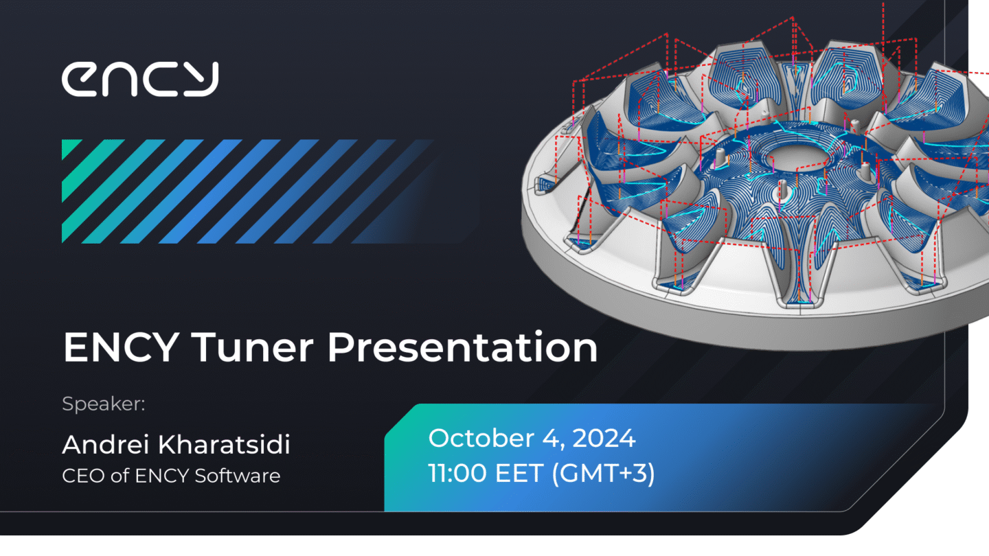 Promotional banner for the ENCY Tuner presentation on October 4, 2024.