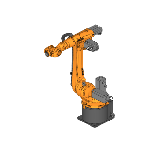 Industrial Robot KUKA KR 16 R1610 (slim version)
