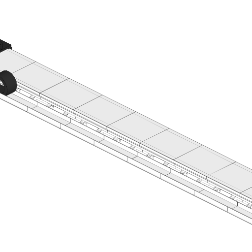 Rail ABB IRBT 6004 Standard 10m
