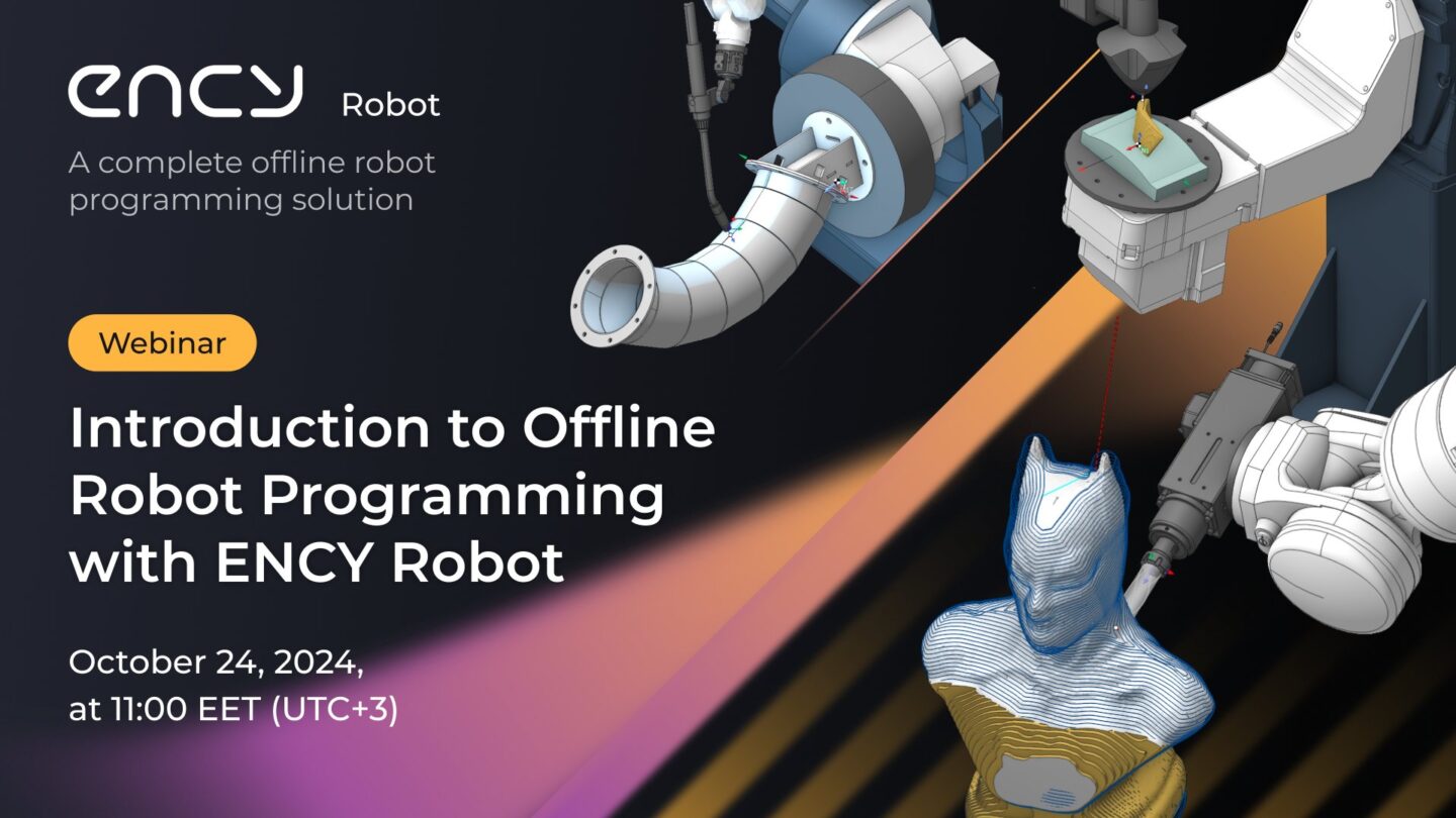 A webinar on offline programming techniques for a robotic system.