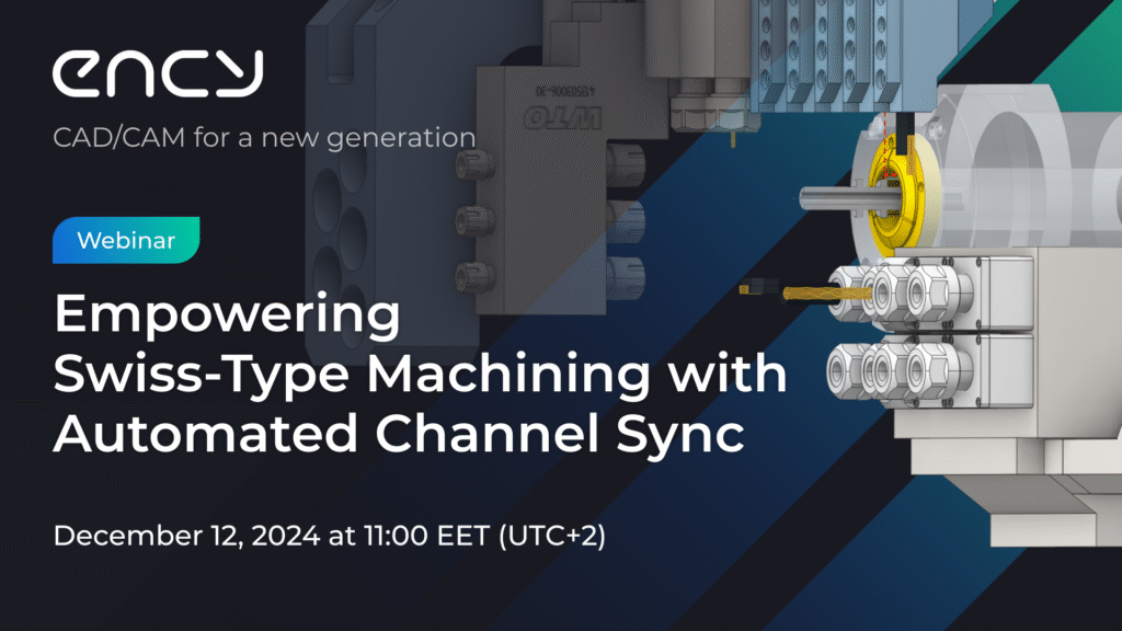 Showcasing advanced machining technology for automated channel sync.
