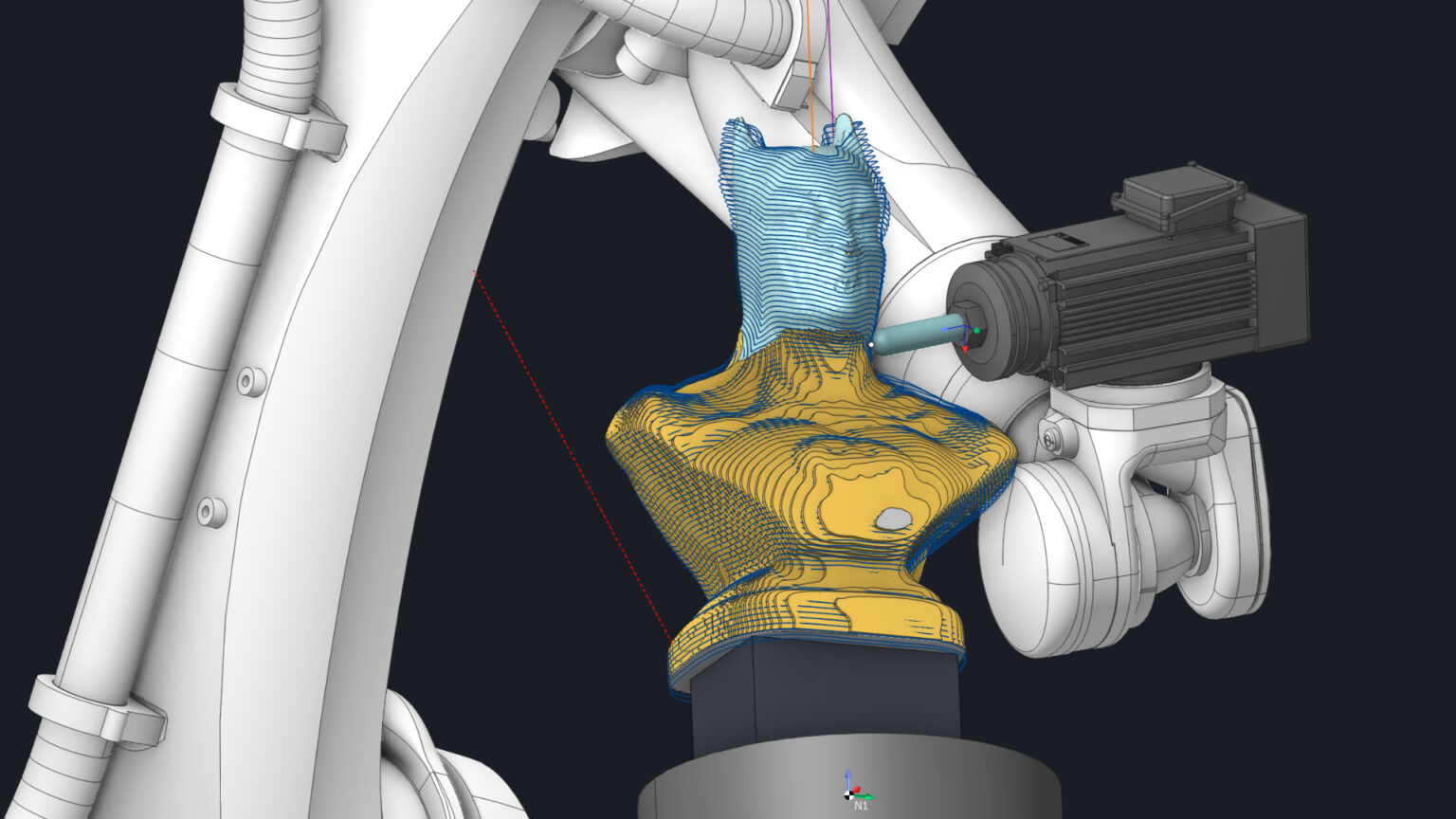 Ultimate CAD/CAM/OLP solution for robot milling – ENCY CAD/CAM software