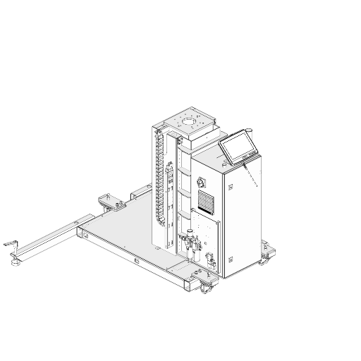 Rail FAIRINO Palletizing Workstation-Lifting Column