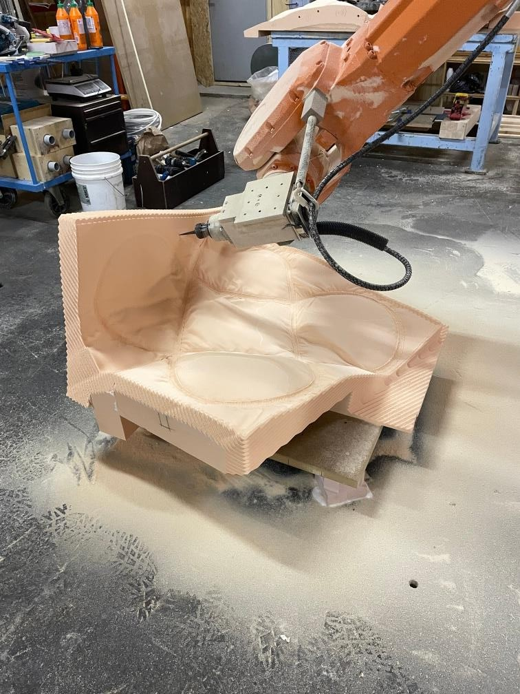 Stockholm memorial: a “soft blanket” of poetry — digital fabric cast in bronze