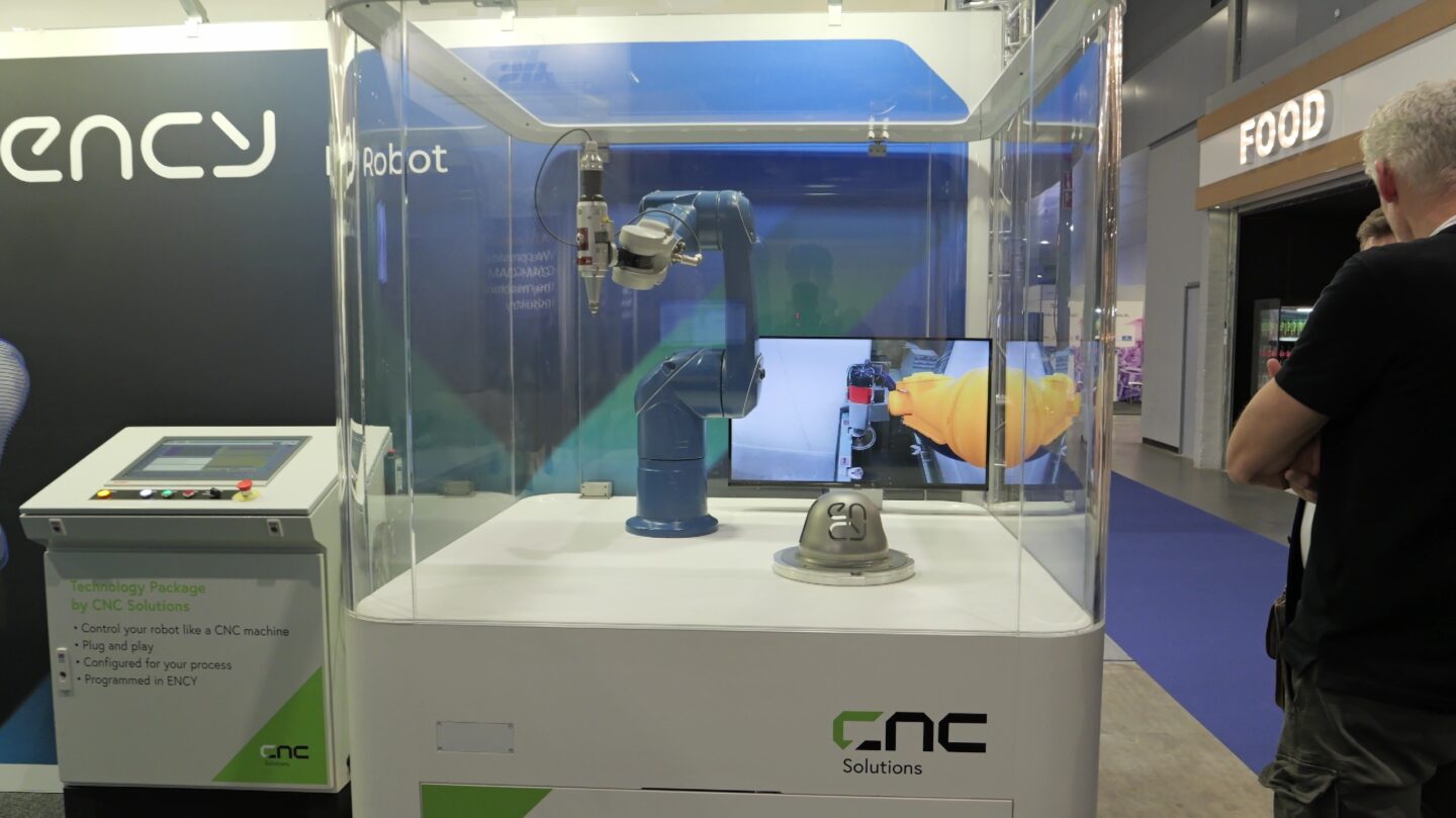At TechniShow ENCY was represented by its dealer CNC Solutions