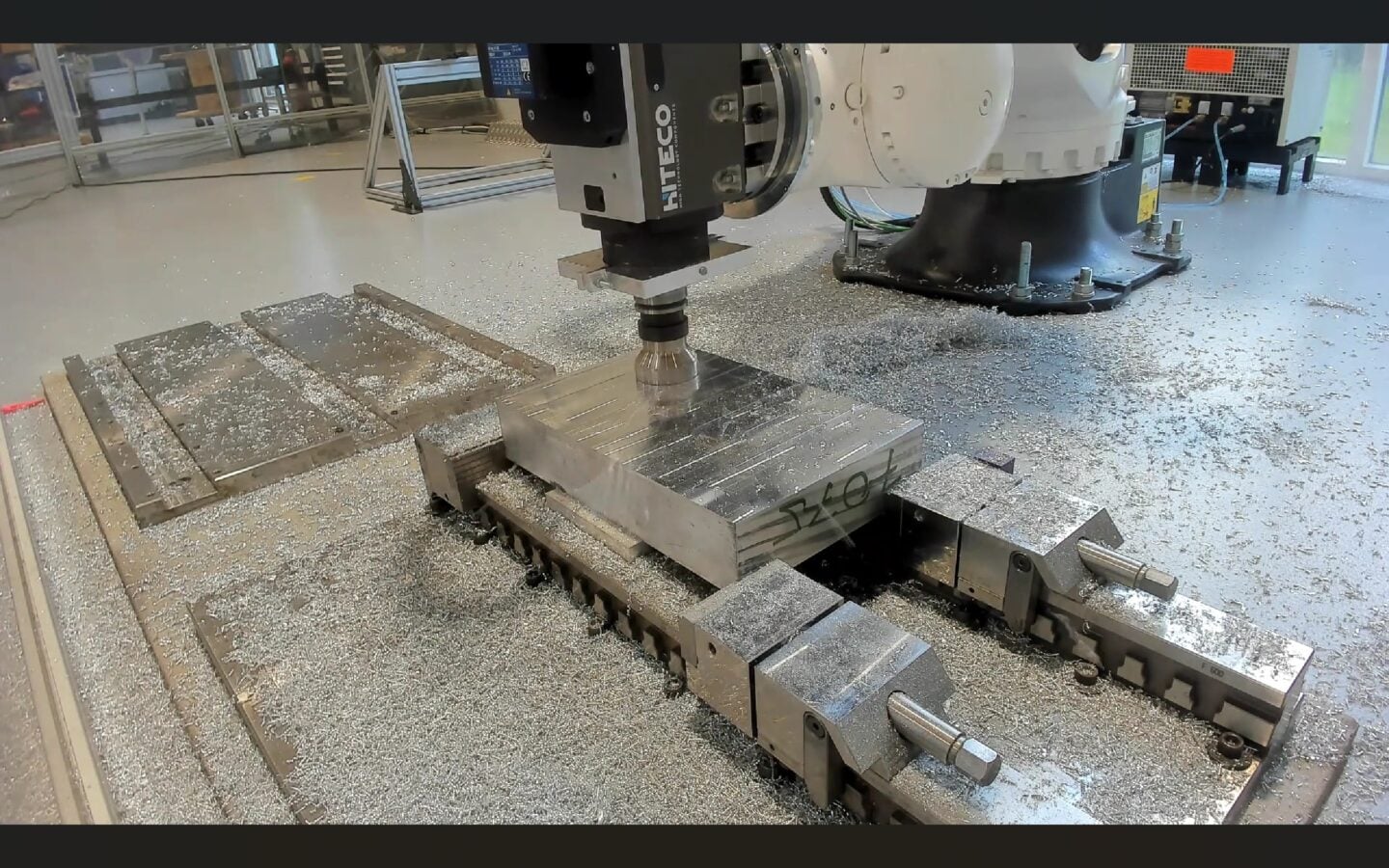Robot Face Milling