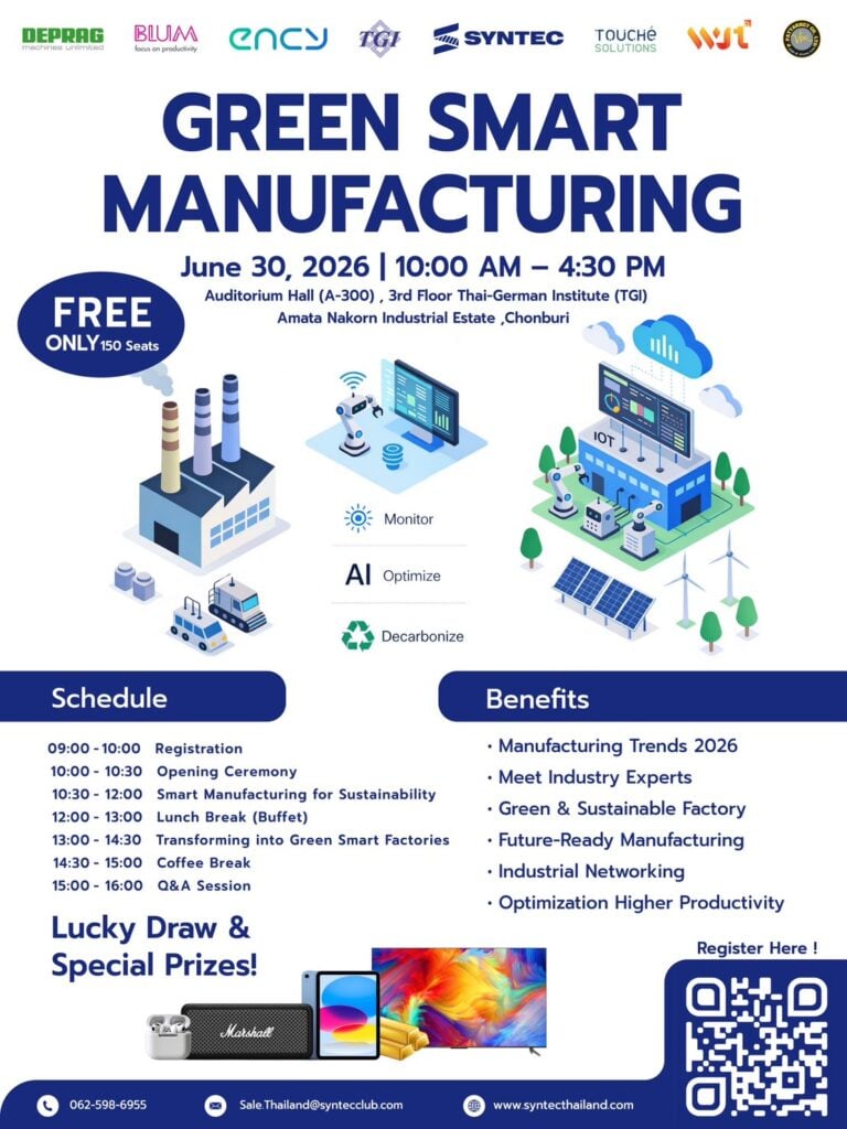 Smart Green Manufacturing key visual