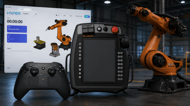 Steam Controller and Industrial Robot