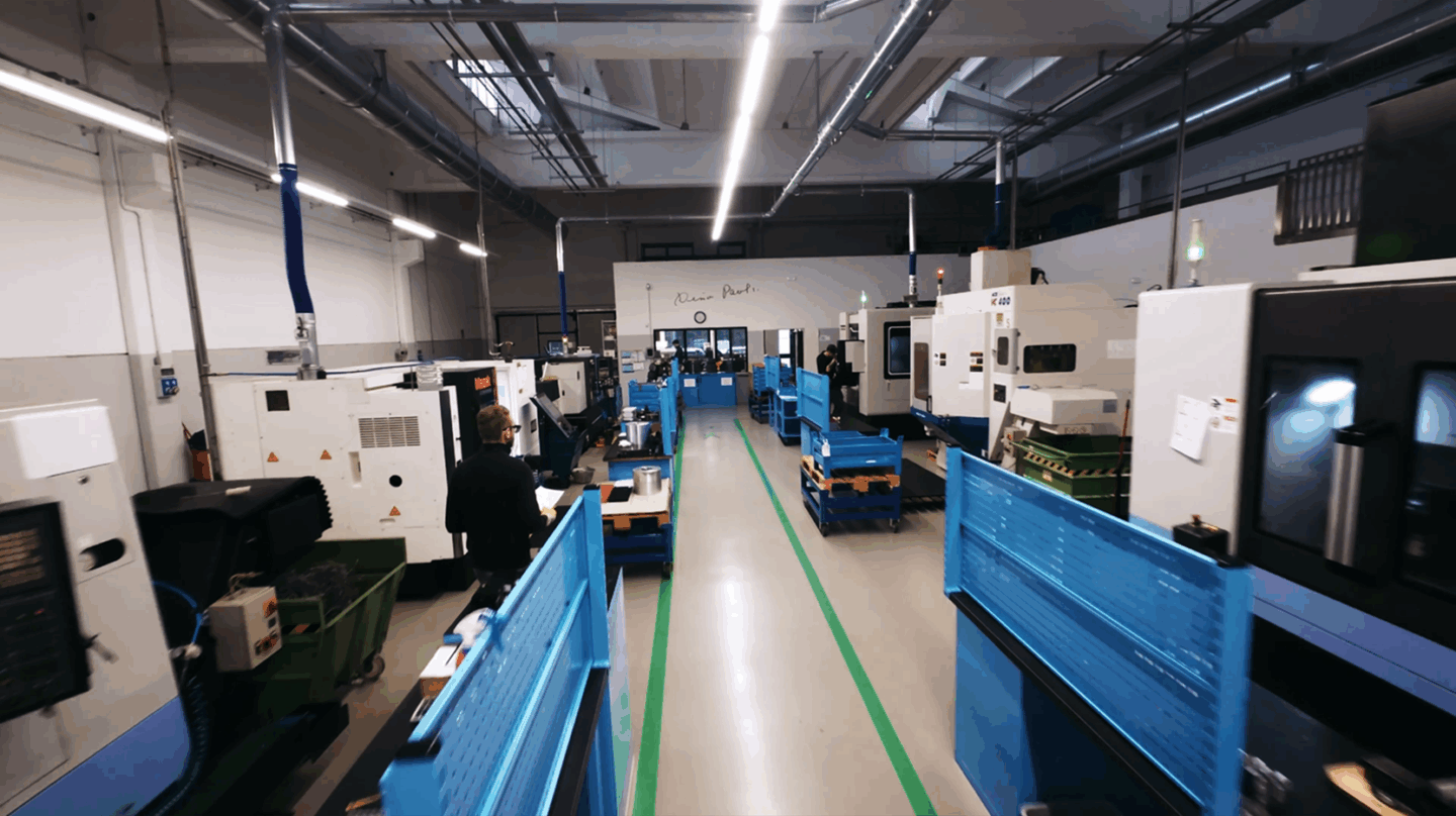 Dino Paoli uses ENCY to machine complex Hurricane wheel gun components for Formula 1