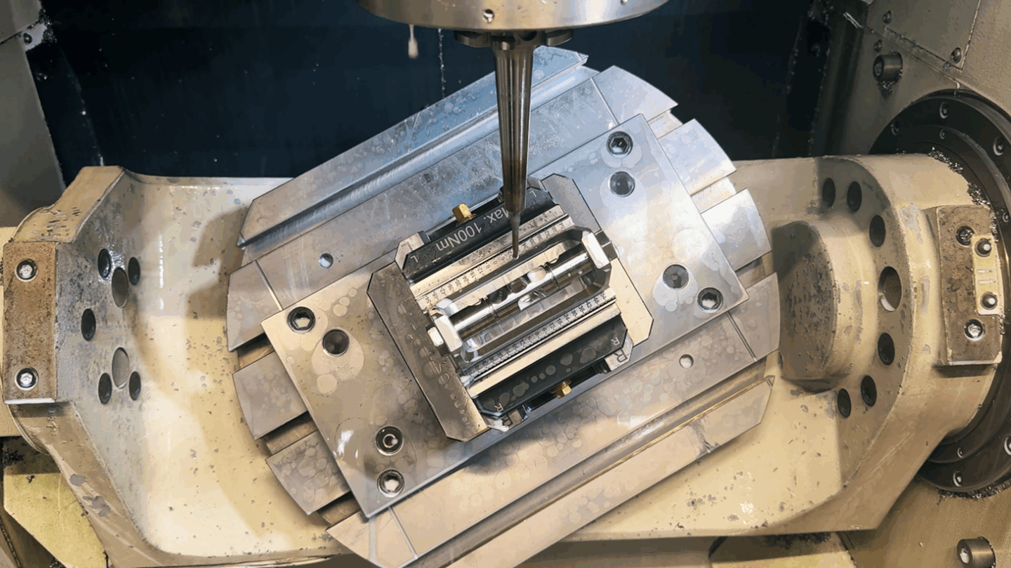 Dino Paoli uses ENCY to machine complex Hurricane wheel gun components for Formula 1