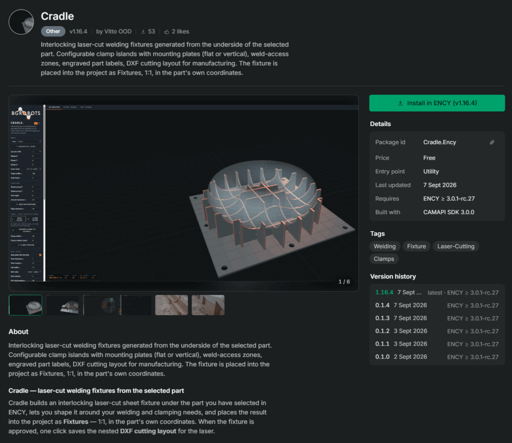ENCY Launches Extension Store: Tailor CAM to Your Production Needs