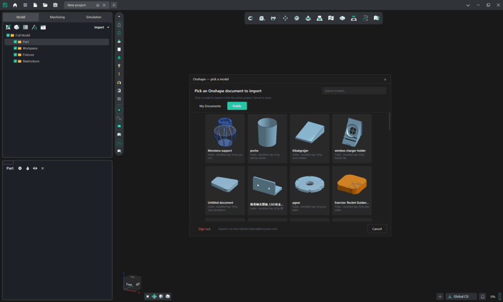 From Onshape Directly to ENCY: Fewer Steps from Cloud CAD to CAM